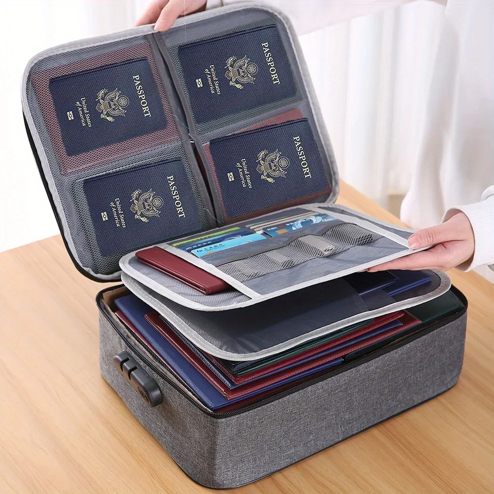 Home Office Passport - حقائب تنظيم الملفات، حقيبة آمنة للسفر