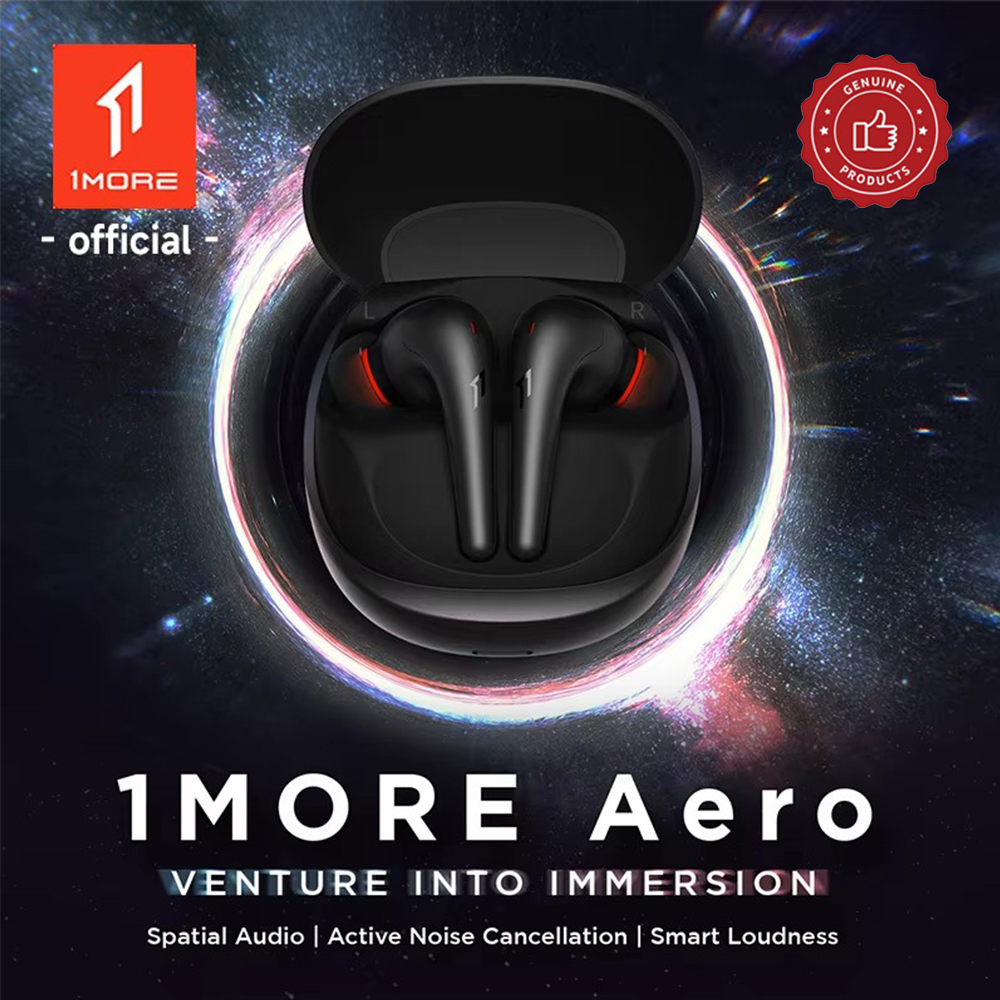 Noise Canceling Headphones - سماعات أذن 1MORE Aero مع إلغاء