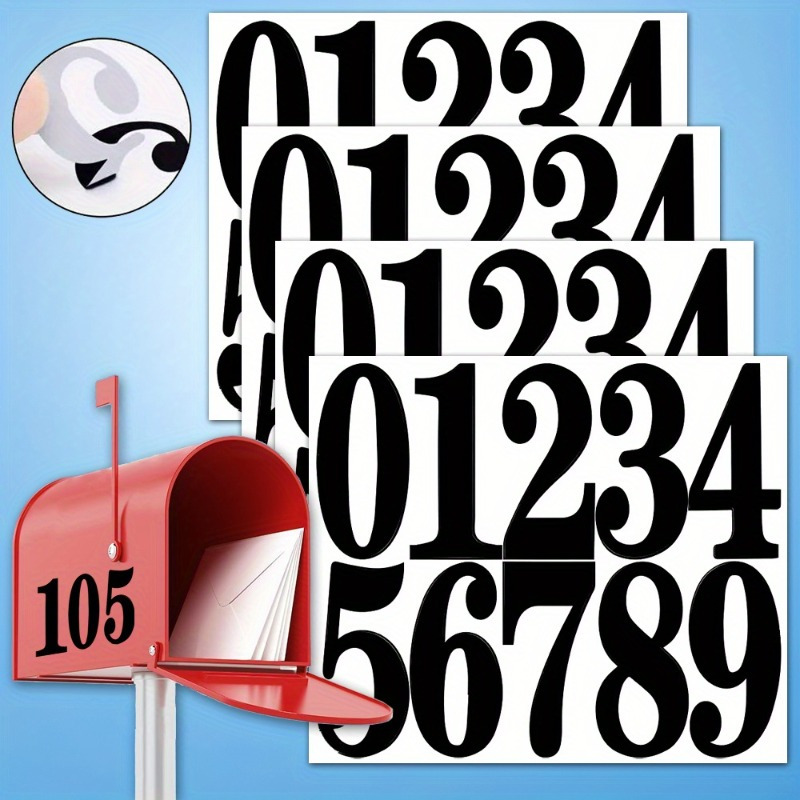 Address Home Office - يتم استخدام الملصقات الرقمية وملصقات صندوق