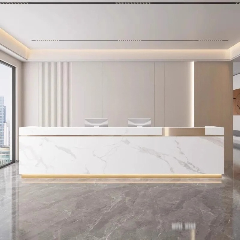 مكاتب الاستقبال Mostrador De T - مراجعة Home Office Tienda وسعره