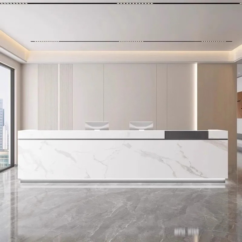 مكاتب الاستقبال Mostrador De T - مراجعة Home Office Tienda وسعره