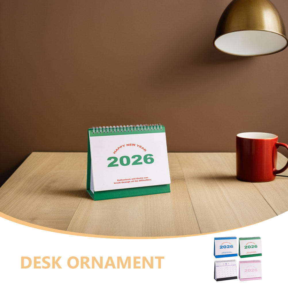 4 قطع تقويم قابل للطي 2026 للم - مراجعة English Home Office وسعره