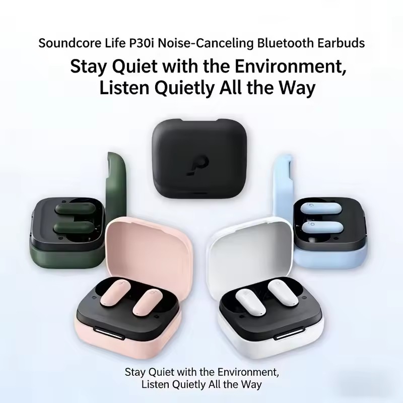 سماعات أذن بلوتوث ذكية من أنكر - مراجعة Noise Canceling Headphones وسعره