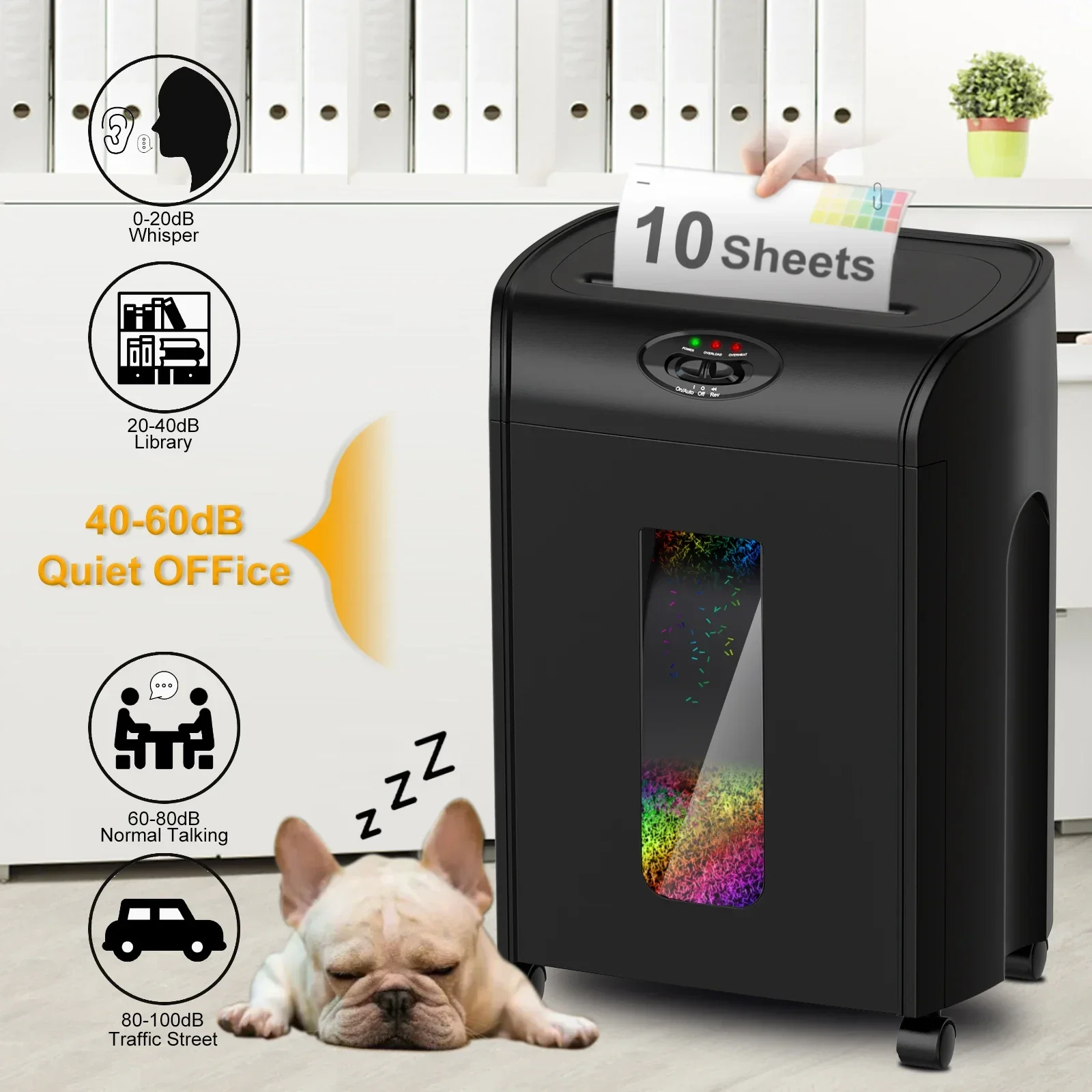 آلة تقطيع الورق الصغيرة المكون - مراجعة Paper Shredder Micro وسعره