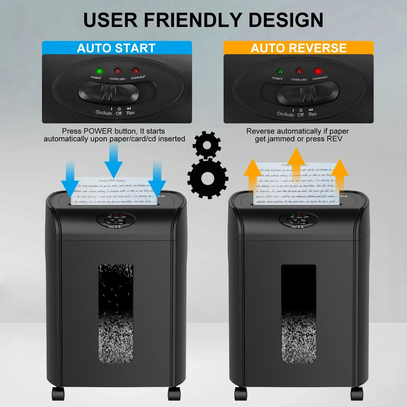 آلة تقطيع الورق الصغيرة المكون - مراجعة Paper Shredder Micro وسعره