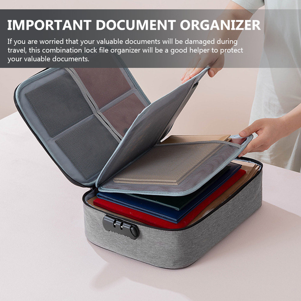 صندوق أمان محمول للوثائق مع قف - مراجعة Home Office Passport وسعره