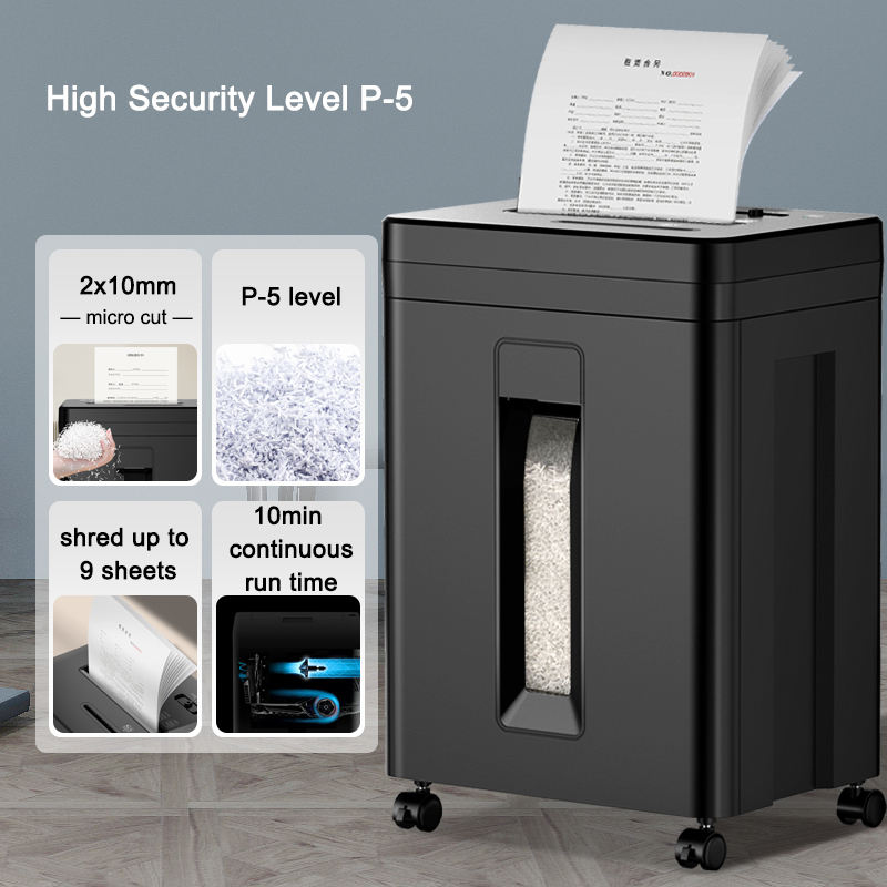 آلة تمزيق ورق مكتبية كهربائية  - مراجعة Paper Shredder Micro وسعره