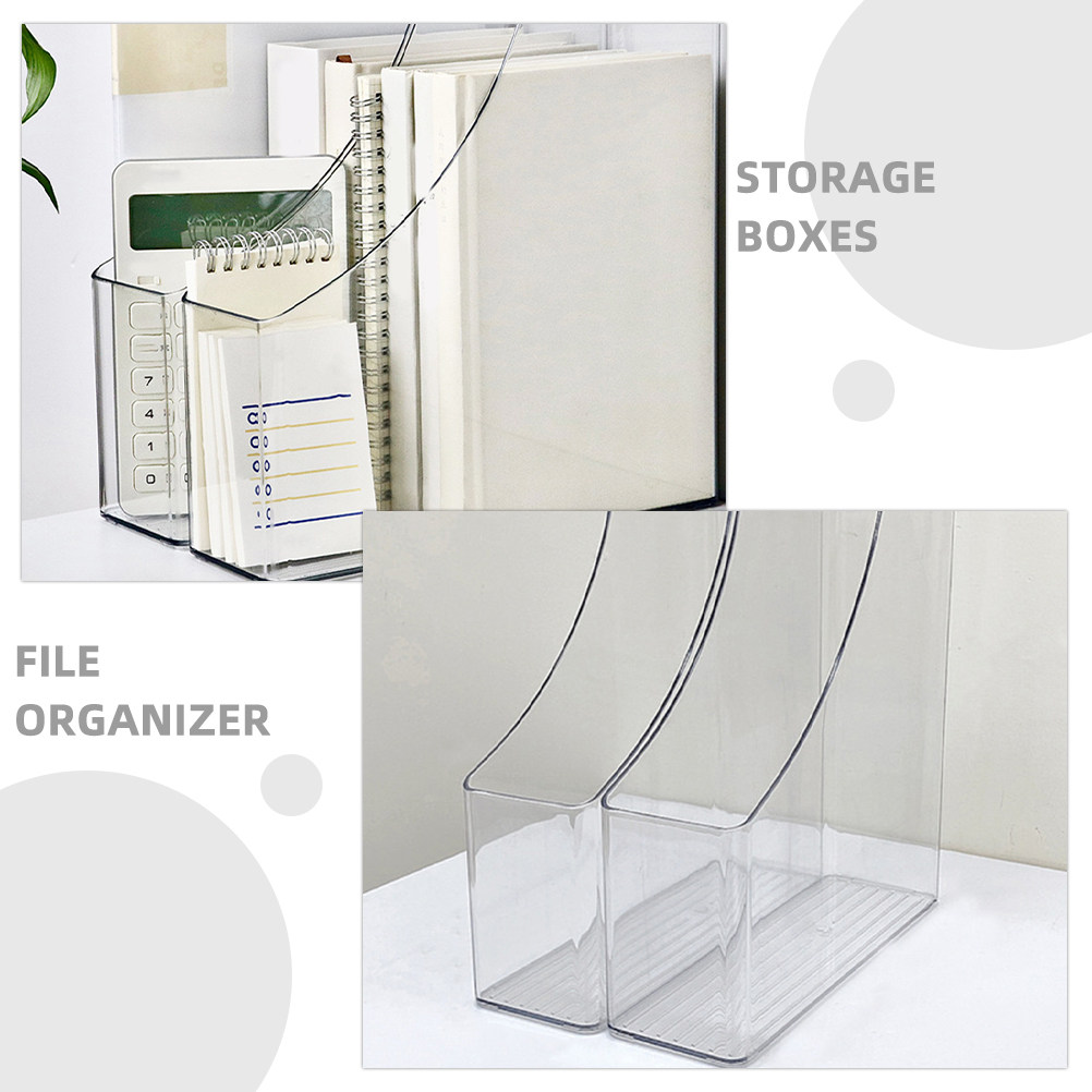 منظم ملفات شفاف من قطعتين، رف  - مراجعة Home Office With Library وسعره