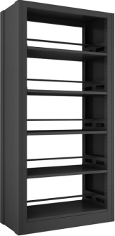 أرفف كتب مزدوجة الجوانب مباشرة - مراجعة Home Office With Library وسعره