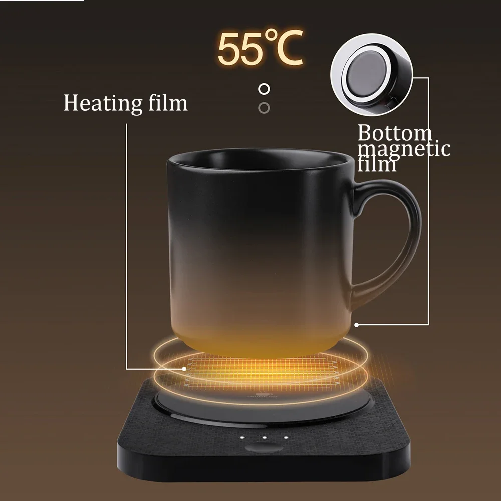 USB وسادة تدفئة كوب شحن لاسلكي - مراجعة Home Office Gear وسعره