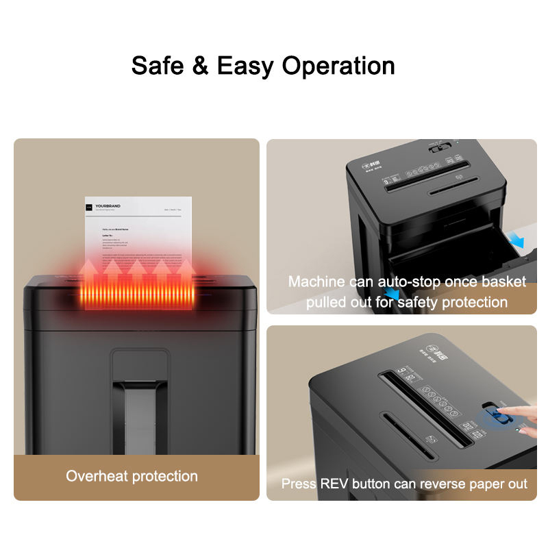 آلة تمزيق ورق مكتبي كهربائية ل - مراجعة Paper Shredder Micro وسعره