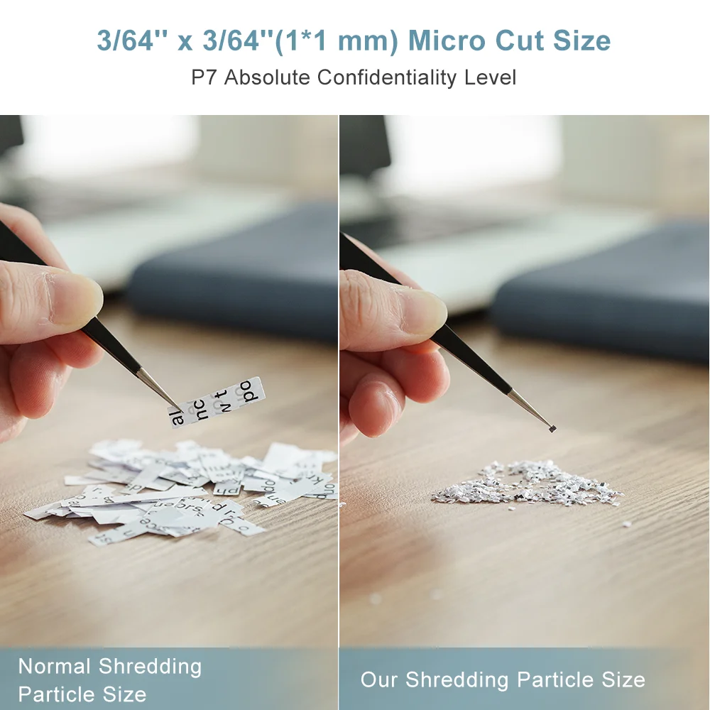 ماكينة تقطيع الورق التجارية شد - مراجعة Paper Shredder Micro وسعره